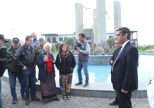 İsveçin tanınmış səyahətçiləri Zəngilana gəliblər