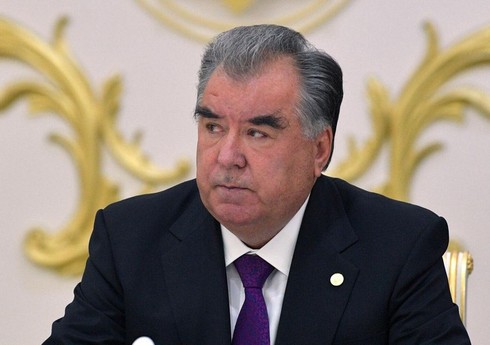 Tacikistan Prezidenti Emoməli Rəhmon Azərbaycana dövlət səfərinə gəlib