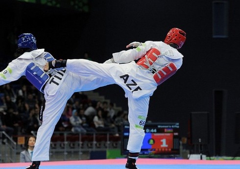 Taekvondoçumuz dünya çempionatında 1/8 finala yüksəlib