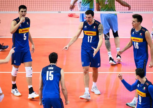 İtaliya voleybol yığması dördqat dünya çempionu olub