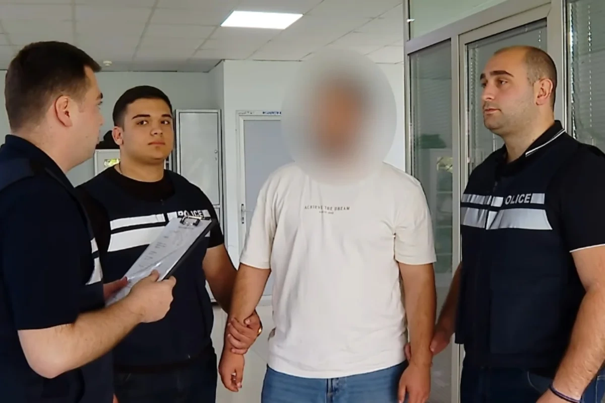 Tbilisidə azərbaycanlı saxlanıldı: silah və narkotik aşkarlanıb