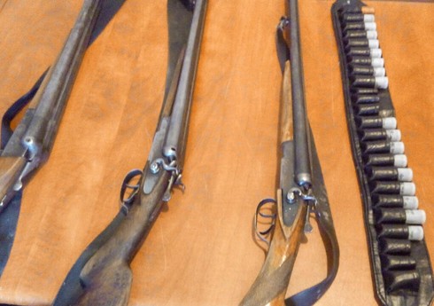 Ötən gün vətəndaşlardan 7 avtomat, 17 tüfəng götürülüb