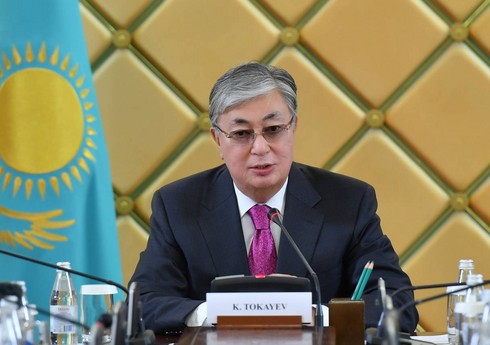 Tokayev: Əminəm ki, birgə səylər nəticəsində Qarabağ yeni rəng çalarları ilə çiçəklənəcək