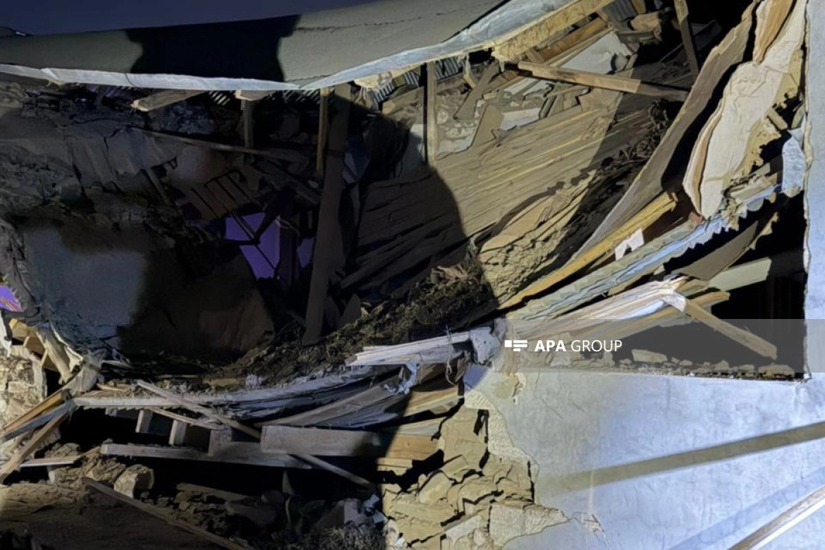 Tovuzda evdə qaz partlayıb, 3 nəfər ağır xəsarət alıb