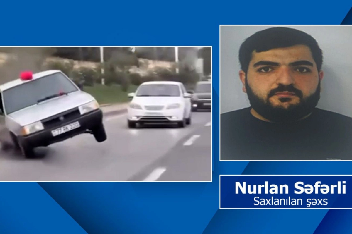 Toy karvanında avtoxuliqanlıq edən sürücü saxlanılıb