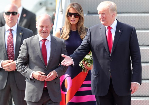 Tramp və Almaniya Kansleri Ukrayna ilə Rusiya arasında sülh perspektivini müzakirə edib