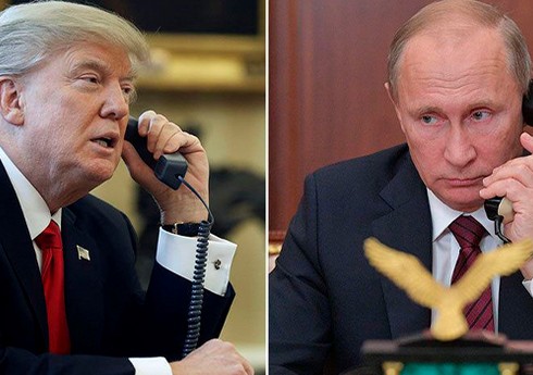 Trampla Putin arasında telefon danışığı olub