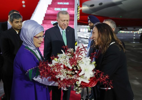 Türkiyə Prezidenti Hindistanda səfərdədir