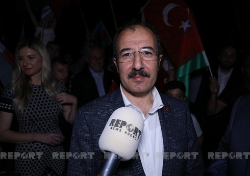 Türkiyə səfiri Binəli Yıldırımı və Şamil Ayrımı ziyarət edib