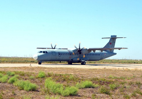 “TurAz Qartalı-2022” təlimində iştirak edən heyət Türkiyəyə qayıdıb