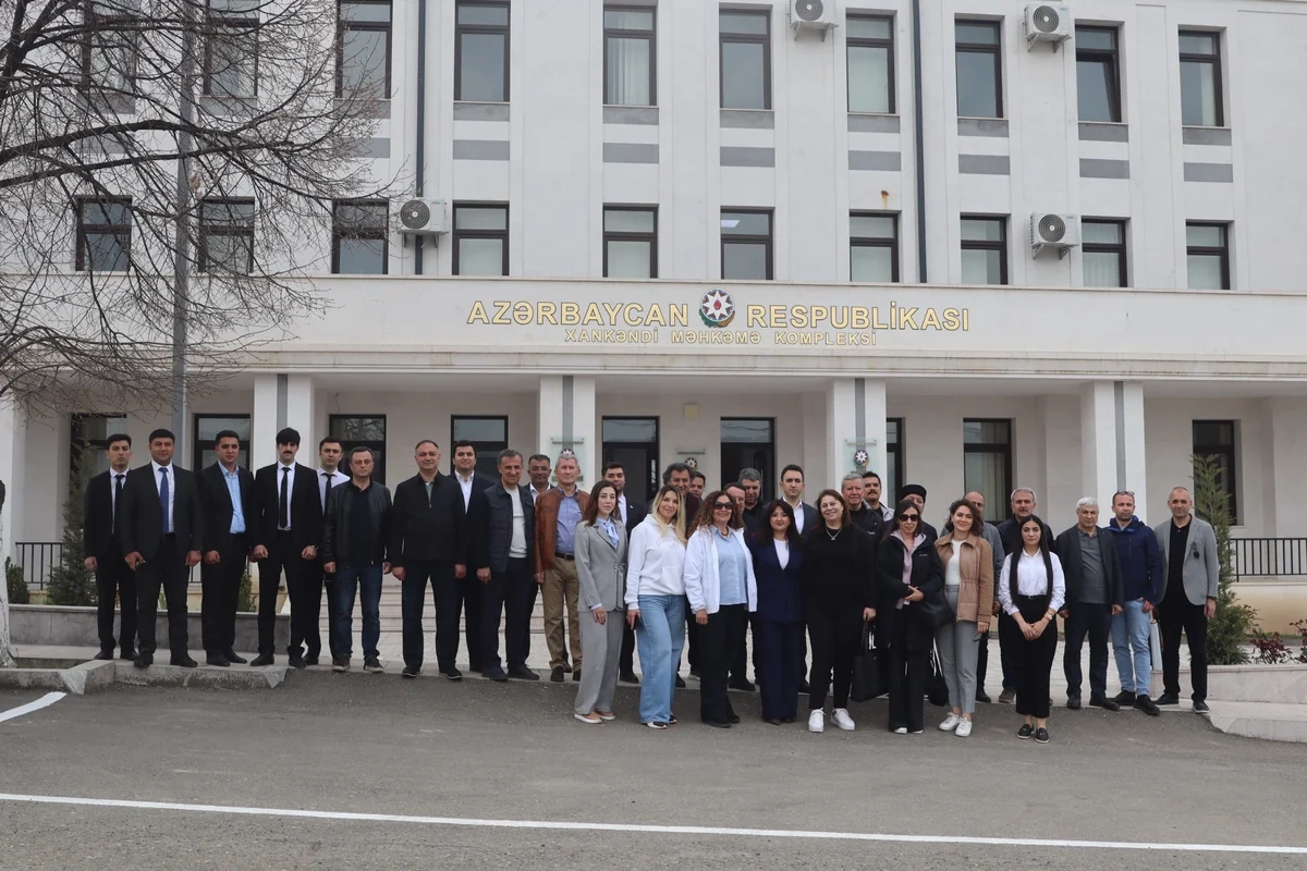 Türkiyə Ali Məhkəməsinin nümayəndə heyəti Xankəndidə olub