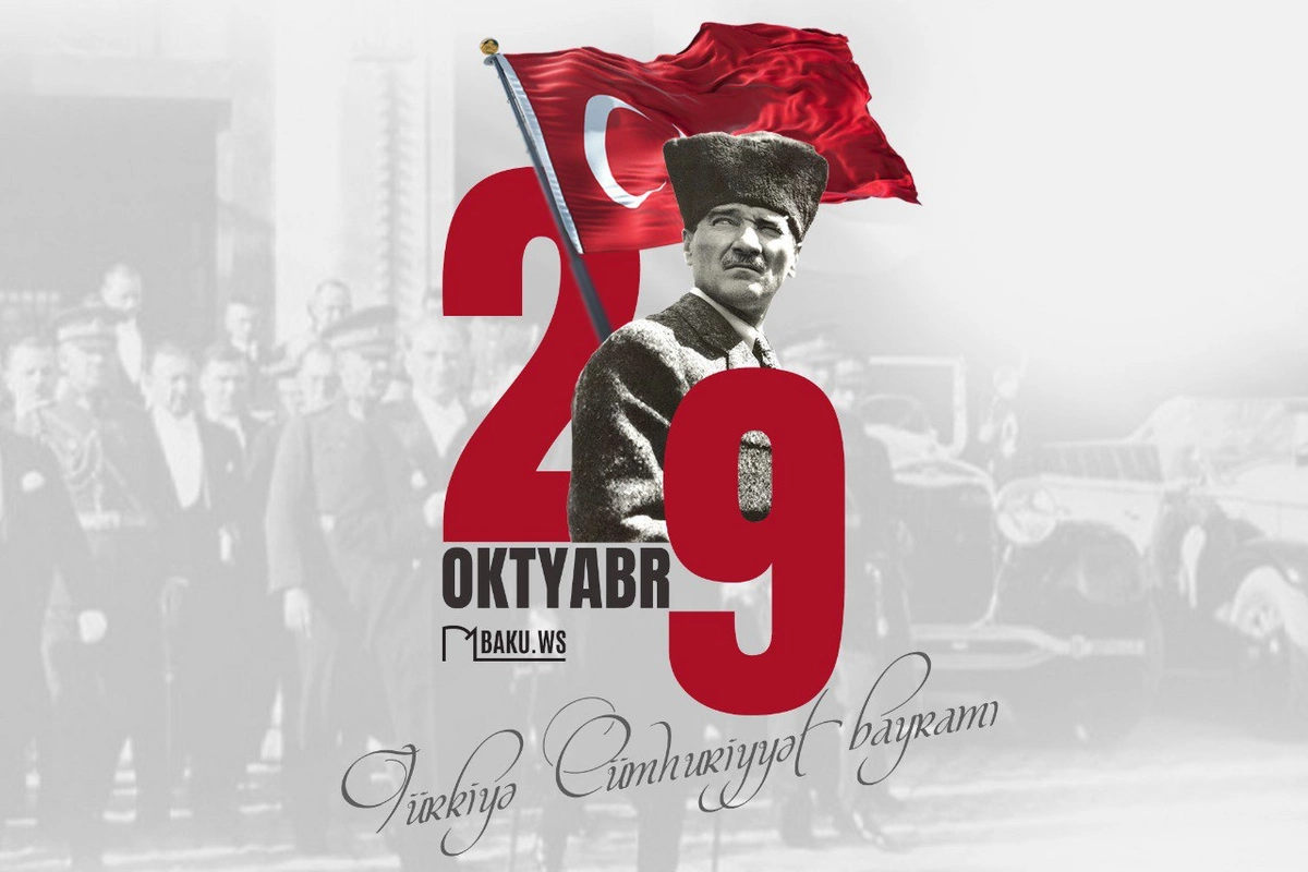 Türkiyə Cümhuriyyətinin qurulmasının 102 illiyidir