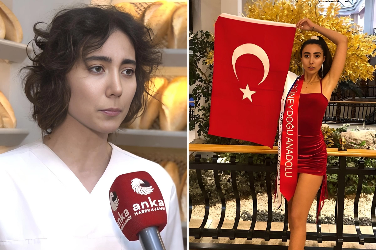 Türkiyə gözəli təndirxanada çörəkçi işləyir