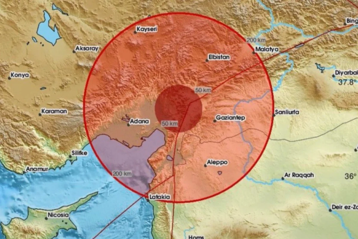 Türkiyədə 4,8 maqnitudalı zəlzələ baş verib Türkiyədə 4,8 maqnitudalı zəlzələ baş verib