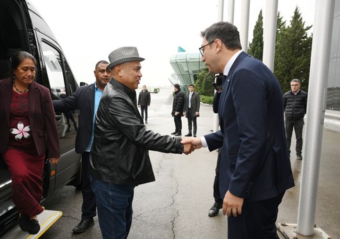 Tuvalunun Baş naziri Azərbaycana səfərə gəlib