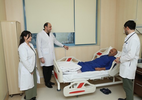 Təyyarə qəzasında xəsarət alan bir nəfər ambulator müalicə üçün evə buraxılıb