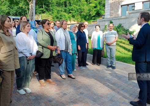 Şuşada keçiriləcək konfrans iştirakçıları şəhərin tarixi məkanları və quruculuq işləri ilə tanış olublar