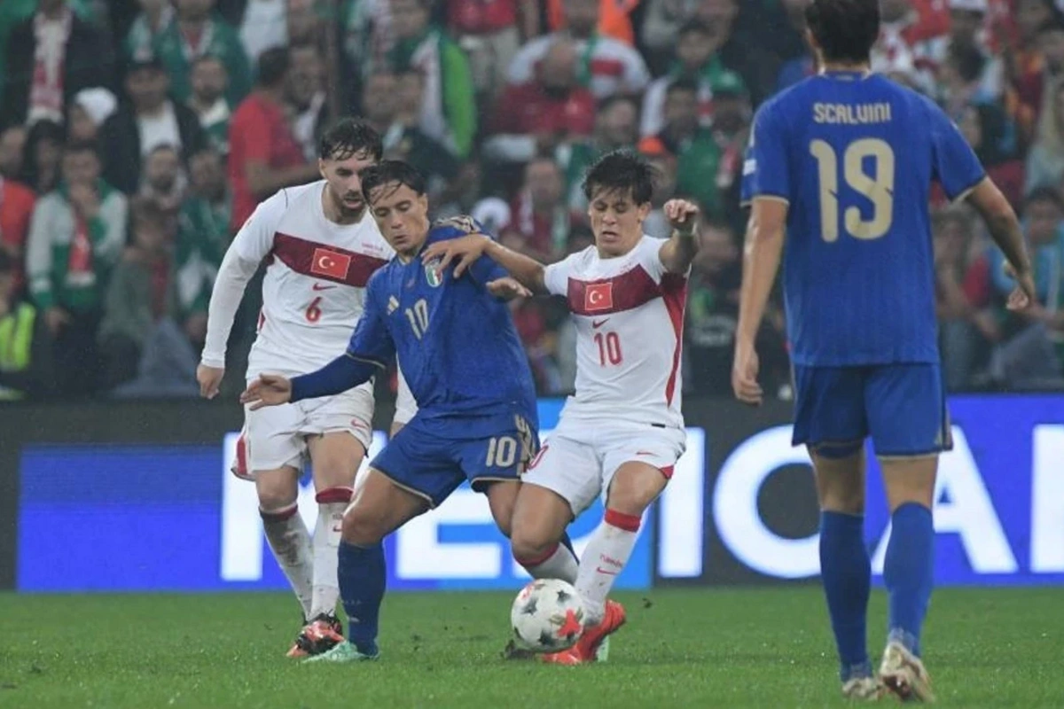 UEFA Millətlər Liqası: Türkiyə İtaliyaya böyük hesabla uduzub UEFA Millətlər Liqası: Türkiyə İtaliyaya böyük hesabla uduzub
