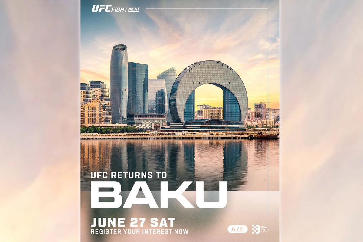 UFC Bakı Şəhər Halqası ilə çoxillik tərəfdaşlıq çərçivəsində Azərbaycana qayıdır