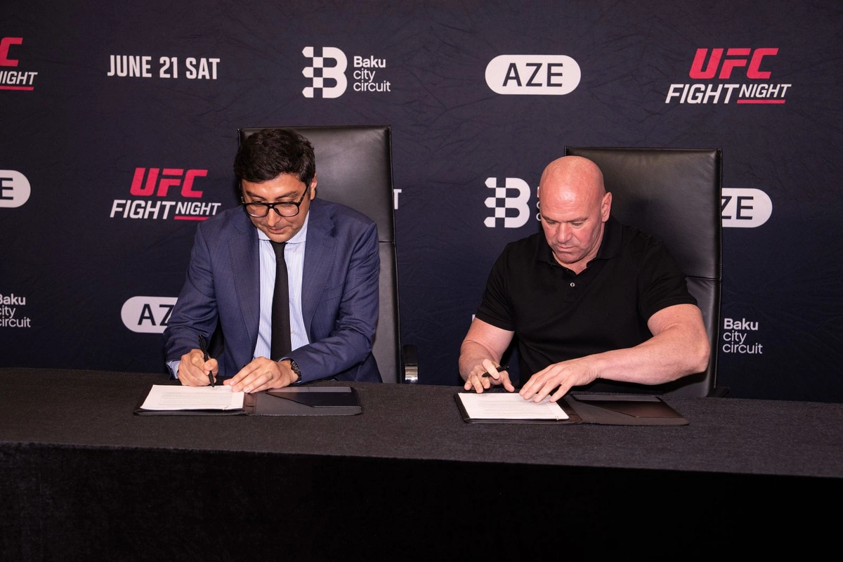 UFC ilk dəfə Azərbaycanda!