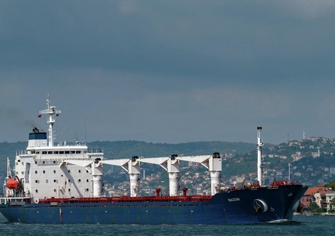 Ukrayna limanından ərzaqla dolu daha bir gəmi yola düşüb