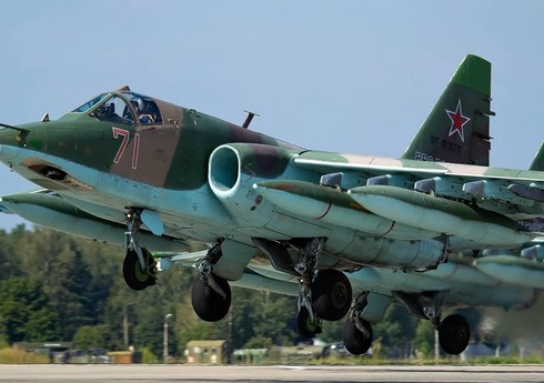 Ukrayna Rusiyanın Su-25 qırıcısını vurub