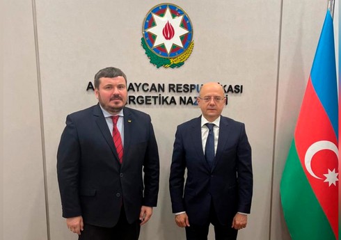 Ukrayna səfiri Azərbaycanın energetika naziri ilə görüşüb, humanitar dəstəyə görə təşəkkür edib