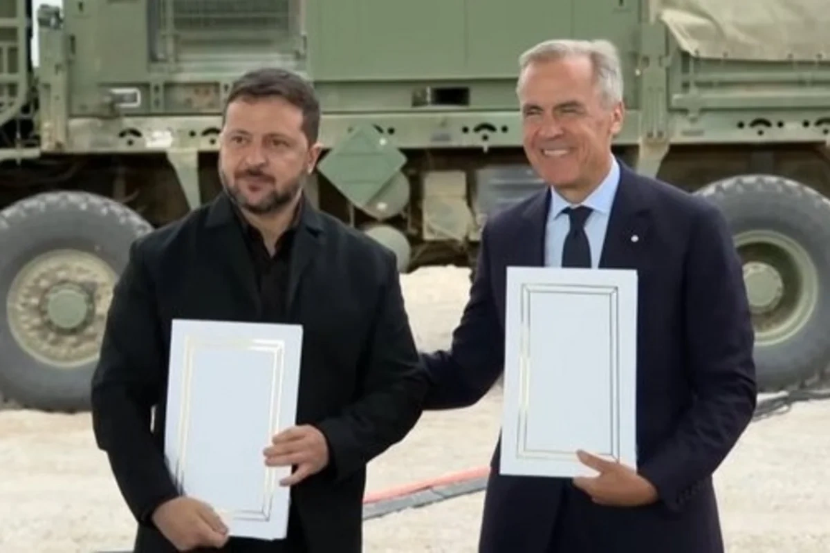 Ukrayna və Kanada 100 illik tərəfdaşlıq haqqında bəyannamə imzalayıblar