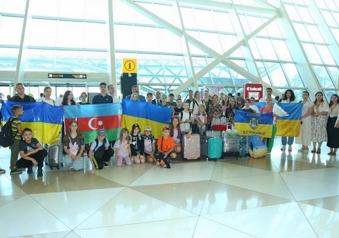 Ukraynadan daha 30 uşaq reabilitasiya xidmətləri üçün Azərbaycana gətirilib