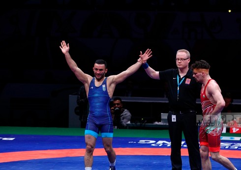 Ukraynanı təmsil edən azərbaycanlı güləşçi Bakıda olimpiadaya lisenziya qazanıb