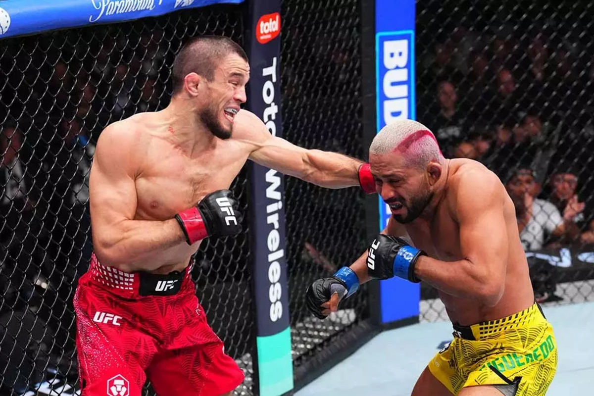 Umar Nurmaqomedov Deiveson Fiqeredonu məğlub edib