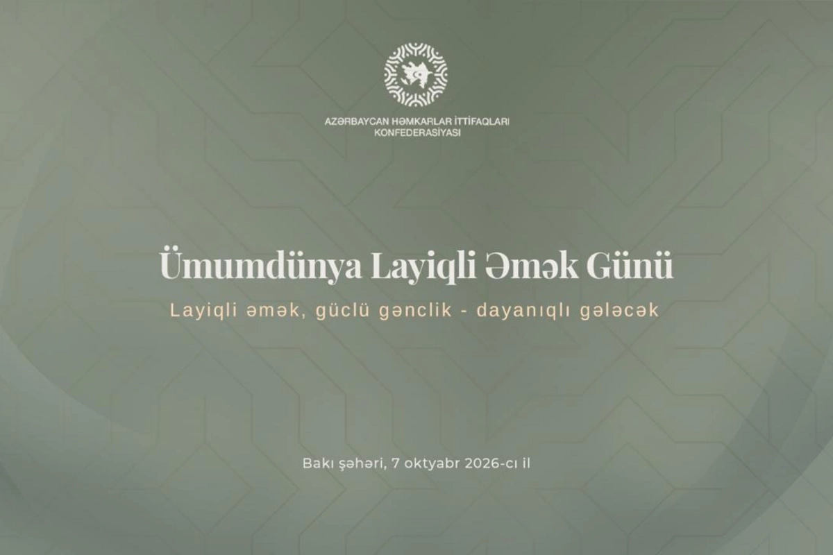 Ümumdünya Layiqli Əmək Günü ilə əlaqədar tədbir keçirilib