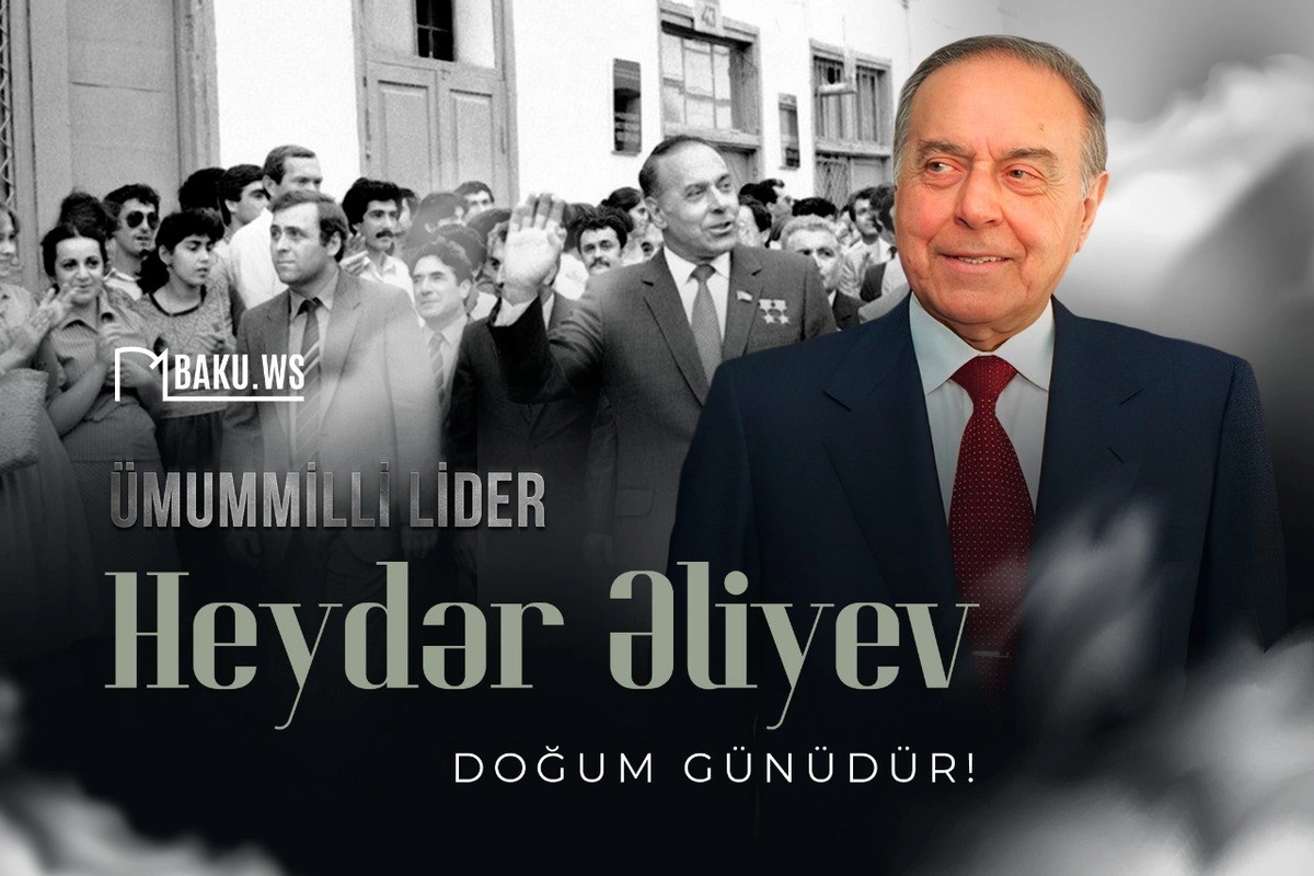 Ümummilli Lider Heydər Əliyevin anadan olmasının 103-cü ildönümüdür