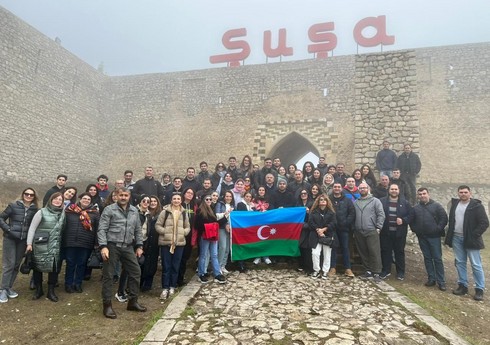 UNDP ofisinin azərbaycanlı əməkdaşları Şuşaya səfər ediblər