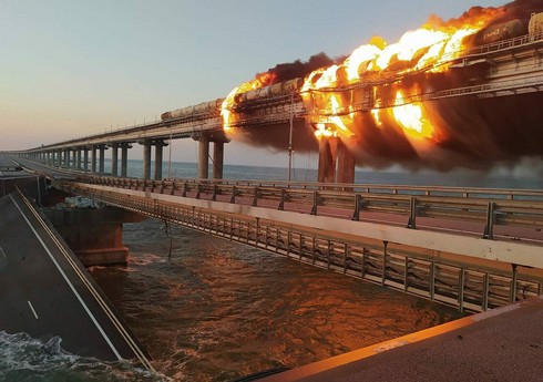 UTX rəisi Ukrayna xüsusi xidmət orqanlarının Krım körpüsünün partladılmasında əli olmasına işarə edib