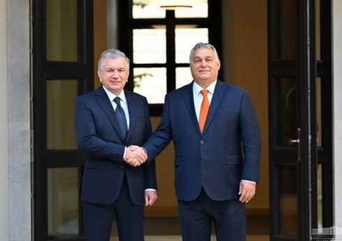 Viktor Orban və Şavkat Mirziyoyev Şuşada Macarıstan-Özbəkistan əlaqələrinin möhkəmləndirilməsini müzakirə ediblər
