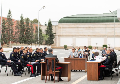 Vilayət Eyvazov Gəncədə vətəndaş qəbulu və sıra baxışı keçirib