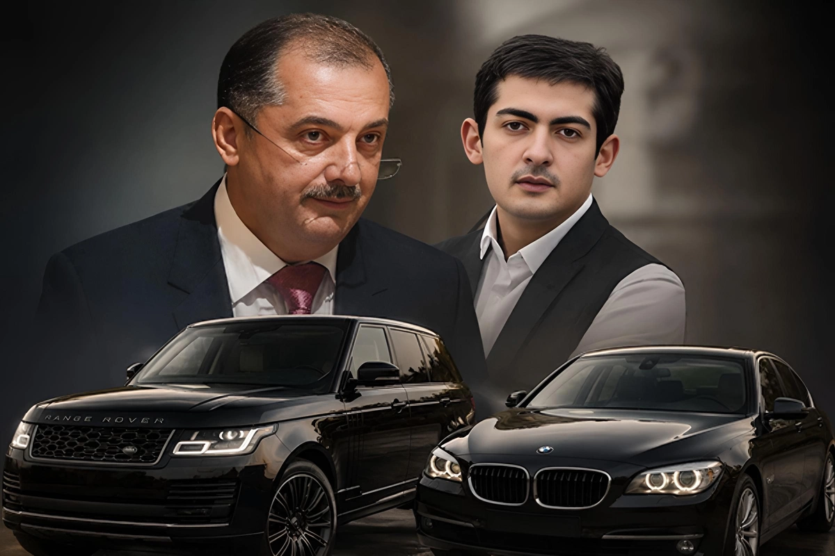 Vilyam Hacıyevin ailəsinin sürdüyü maşınlar - 