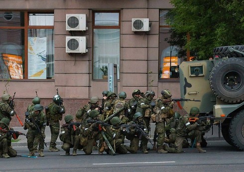 Voronejdə Rusiya ordusu ilə 