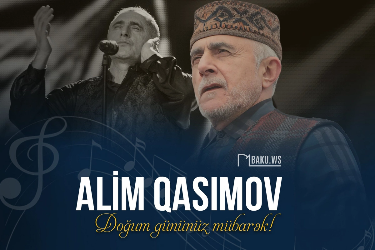 Xalq artisti Alim Qasımovun 68 yaşı tamam olur