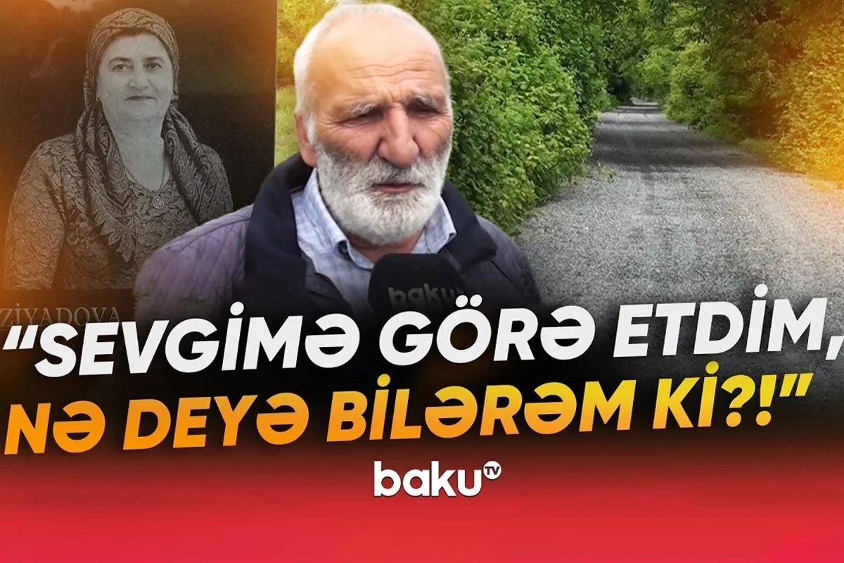 Xanımı dünyasını dəyişən kənd sakinindən örnək addım