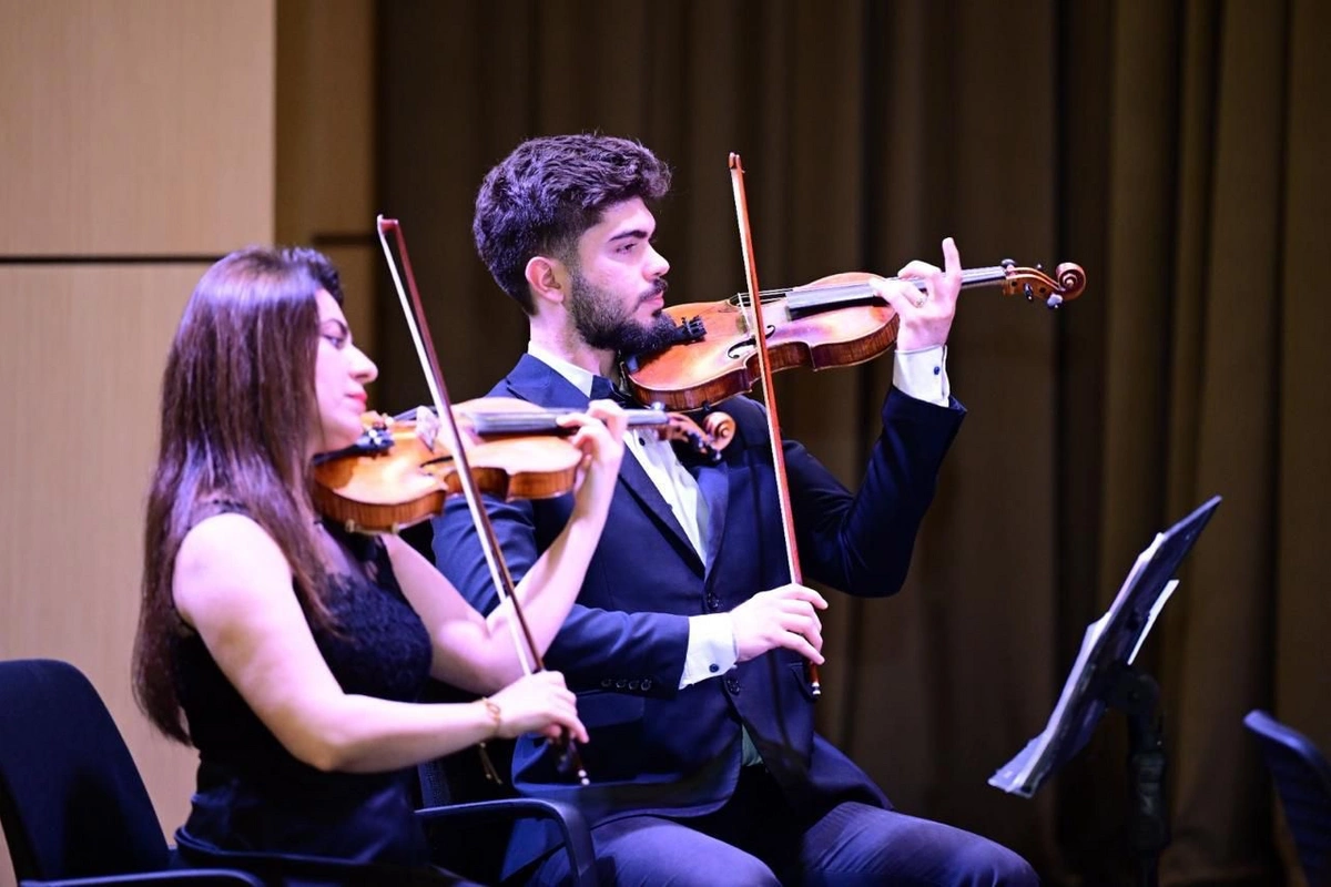 Xankəndi Mədəniyyət Mərkəzində ilk dəfə Milli Qurtuluş Gününə həsr olunan təntənəli konsert keçirilib
