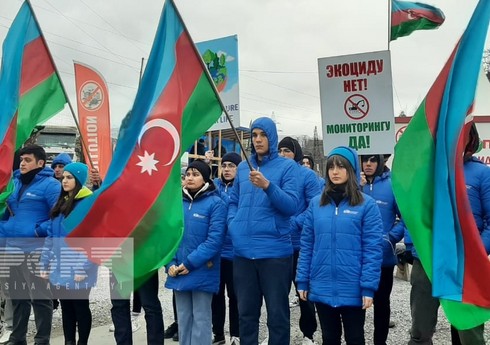 Xankəndi-Laçın yolunda etirazçılar 110 gündür dünya ictimaiyyətinə çağırışlar edir