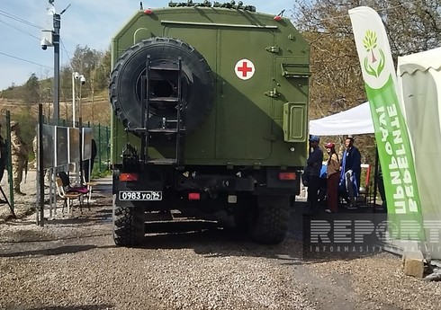 Xankəndi-Laçın yolunda sülhməramlıların 12 avtomobili maneəsiz keçib
