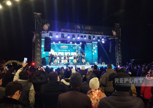 Xankəndidə Həmrəylik Günü və Yeni il münasibətilə konsert keçirilib