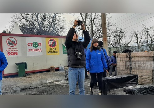 Xarici media nümayəndələri Xankəndi-Laçın yolunun humanitar məqsədlər üçün açıq olduğuna şahidlik ediblər 