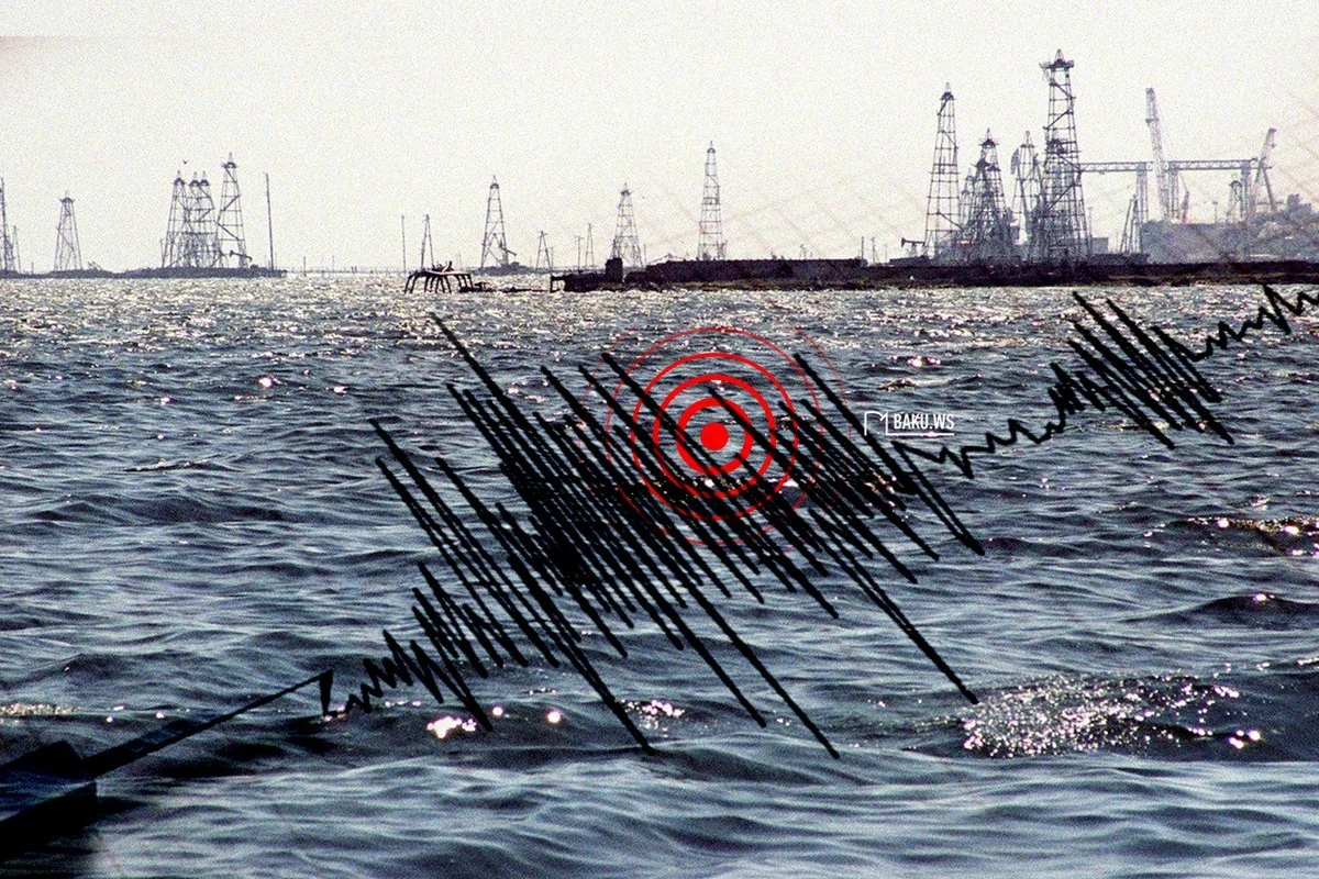 Xəzər dənizində 5.3 maqnitudalı zəlzələ olub