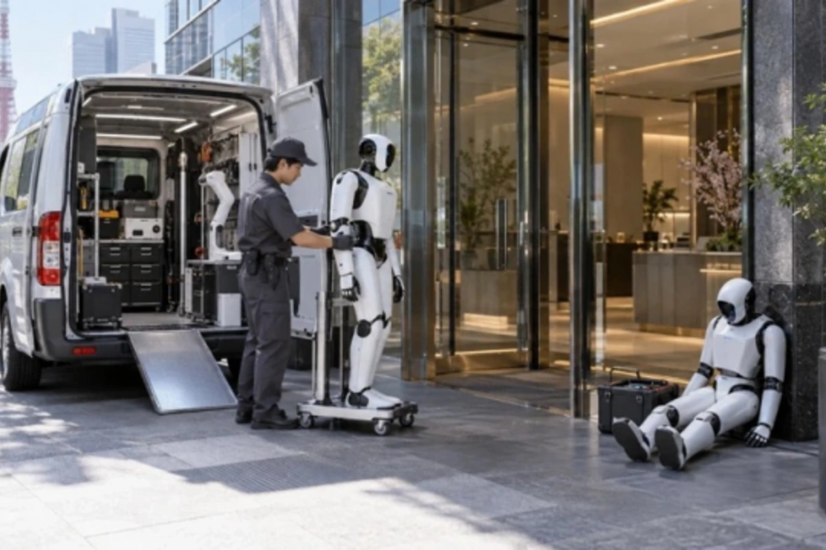 Yaponiyada dünyada ilk: Robotlar üçün xüsusi 