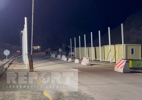 Yeni təsis edilən sərhəd-buraxılış məntəqəsi  elektrik enerjisi ilə təmin olunub