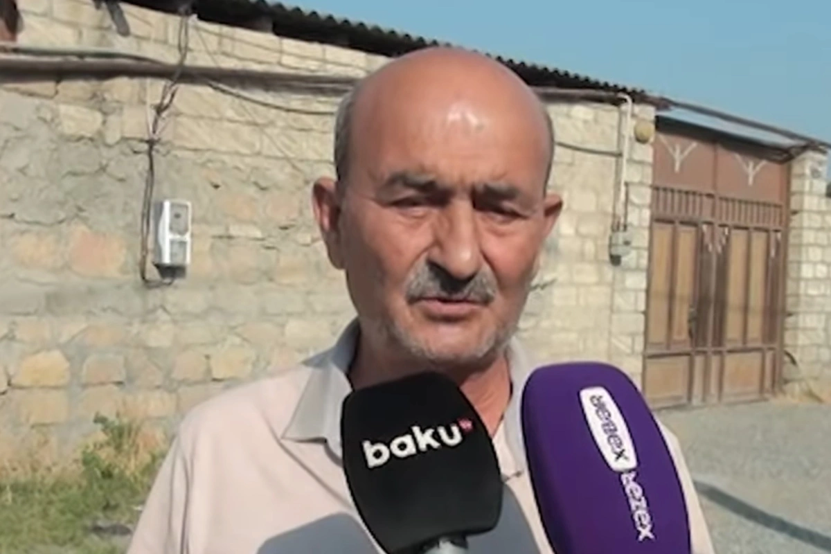 Yevlaxda qətlə yetirilən şəxsin qohumu: 